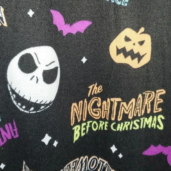 Tim Burton's Nightmare Before Christmas Disney pajama sweater nightgown XL - Picture 8 of 9
